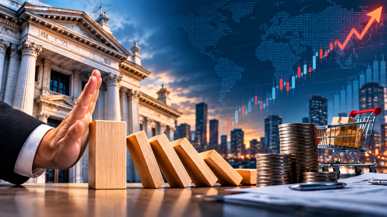 El Banco Central frena la tasa, pero la economía no da tregua